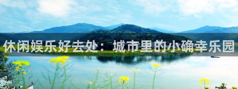 威九国际体育和杏耀是哪个公司的：休闲娱乐好去处：城市里的小确幸乐园